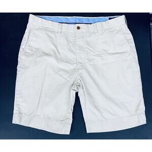 Polo Ralph Lauren Shorts Mens 35 Classic Fit Khaki Beige Chino Summer Cotton